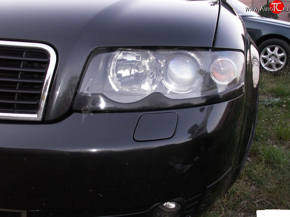 1 949 р. Реснички Sport на фары Audi A6 C6 дорестайлинг, седан (2004-2008)  с доставкой в г. Вологда