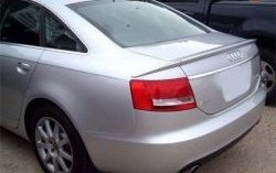 7 049 р. Лип спойлер Racing Audi A6 C6 дорестайлинг, седан (2004-2008)  с доставкой в г. Вологда. Увеличить фотографию 3