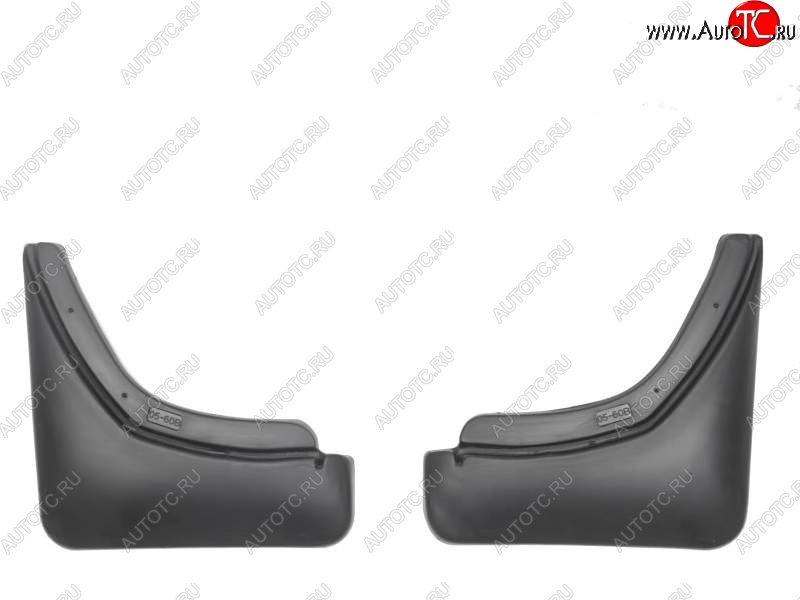 1 649 р. Брызговики задние Norplast  Audi Q3  8U (2011-2018) дорестайлинг, рестайлинг  с доставкой в г. Вологда