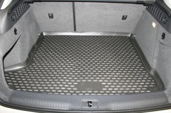 3 599 р. Коврик в багажник (рестайлинг) Element (полиуретан) Audi Q3 8U рестайлинг (2014-2018)  с доставкой в г. Вологда. Увеличить фотографию 2