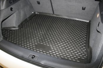 3 599 р. Коврик в багажник (рестайлинг) Element (полиуретан) Audi Q3 8U рестайлинг (2014-2018)  с доставкой в г. Вологда. Увеличить фотографию 3