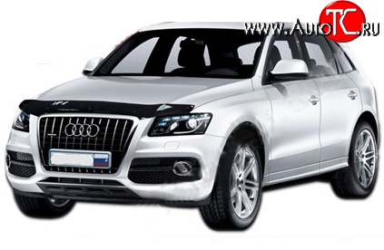 1 179 р. Дефлектор капота NovLine Audi Q5 8R дорестайлинг (2008-2012)  с доставкой в г. Вологда