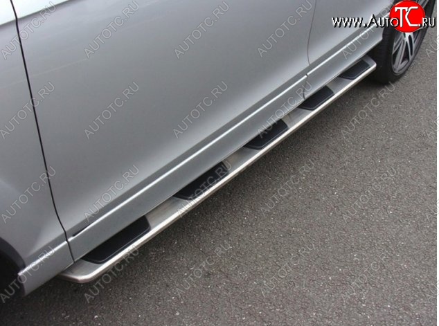 48 499 р. Пороги CT Audi Q7 4L рестайлинг (2009-2015)  с доставкой в г. Вологда