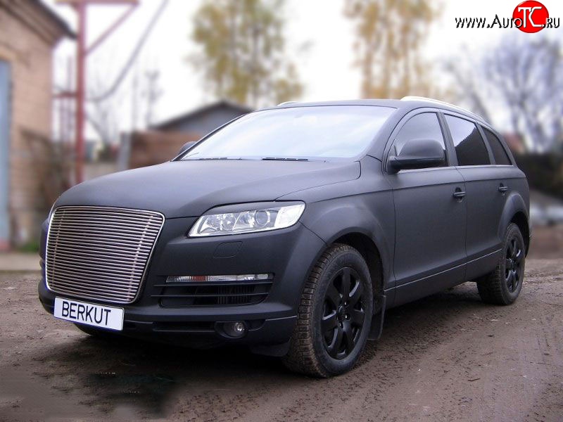 7 299 р. Декоративная вставка воздухозаборника Berkut Audi Q7 4L дорестайлинг (2005-2009)  с доставкой в г. Вологда