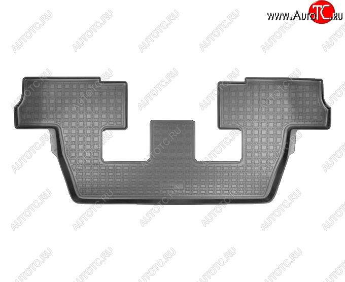 1 039 р. Коврик салонный Noplast (3-ий ряд) Audi Q7 4M дорестайлинг (2015-2020) (Черный)  с доставкой в г. Вологда