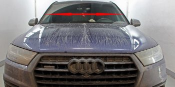 1 699 р. Водостоки лобового стекла Стрелка 11  Audi Q7  4M (2015-2022) дорестайлинг, рестайлинг  с доставкой в г. Вологда. Увеличить фотографию 2