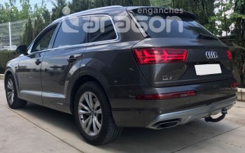 22 699 р. Фаркоп Aragon Audi Q7 4L дорестайлинг (2005-2009) (тип шара: V)  с доставкой в г. Вологда. Увеличить фотографию 3