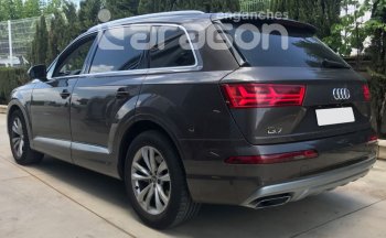 22 699 р. Фаркоп Aragon Audi Q7 4L дорестайлинг (2005-2009) (тип шара: V)  с доставкой в г. Вологда. Увеличить фотографию 4