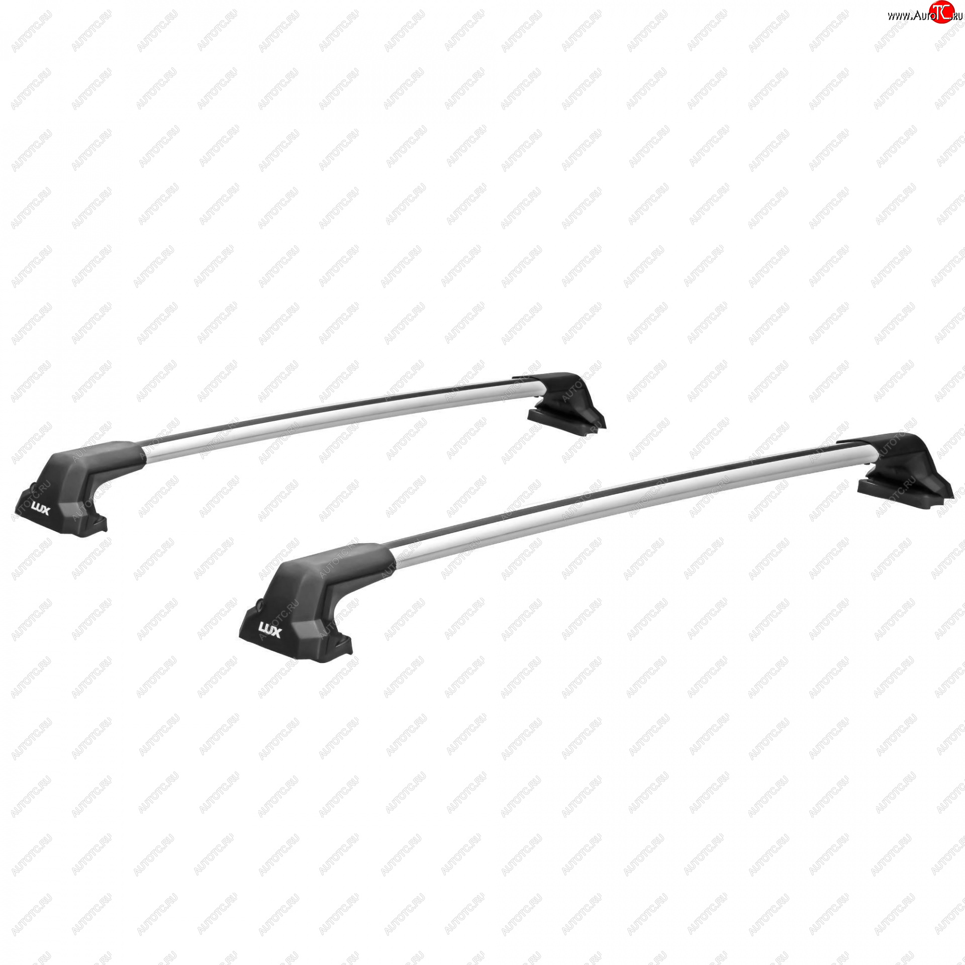 15 589 р. Багажник сборе в штатные места LUX CITY  BMW 1 серия ( F21,  F20) - 3 серия  F30 (дуги серебристые, 105 см)  с доставкой в г. Вологда