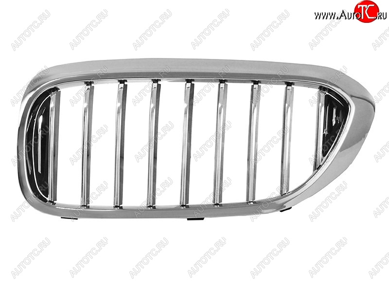 2 599 р. Решётка радиатора SAT BMW 5 серия G30 дорестайлинг, седан (2016-2020) (Хром)  с доставкой в г. Вологда