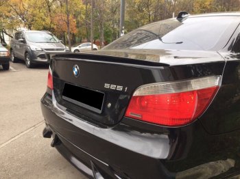 2 799 р. Лип спойлер АВТОКРАТ BMW 5 серия E60 седан дорестайлинг (2003-2007) (Неокрашенный)  с доставкой в г. Вологда. Увеличить фотографию 3