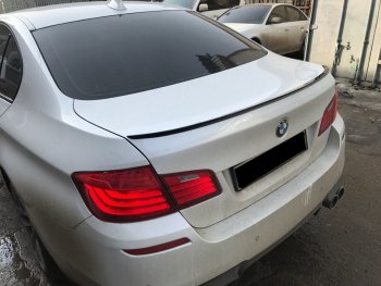3 399 р. Лип спойлер PRO АВТОКРАТ BMW 5 серия F10 седан дорестайлинг (2009-2013) (Неокрашенный)  с доставкой в г. Вологда. Увеличить фотографию 4