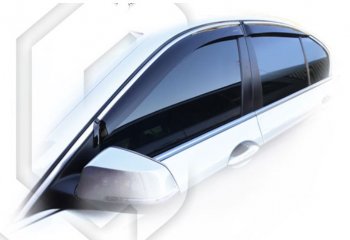 Дефлектора окон CA-Plastic BMW 5 серия F10 рестайлинг, седан (2013-2017)