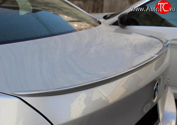 2 599 р. Лип спойлер M-VRS BMW 5 серия F10 седан дорестайлинг (2009-2013) (Неокрашенный)  с доставкой в г. Вологда