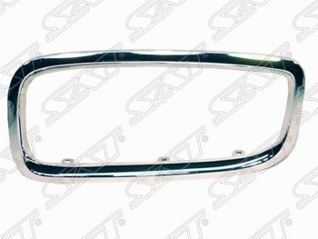 1 199 р. Левый молдинг решетки радиатора SAT BMW 7 серия E65,E66, E67, E68 дорестайлинг, седан (2001-2005)  с доставкой в г. Вологда. Увеличить фотографию 2