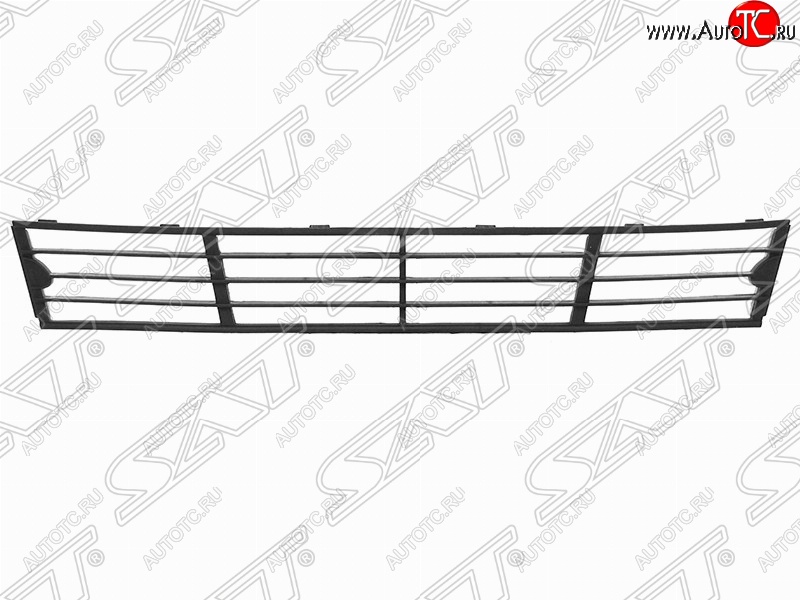 1 099 р. Решётка в передний бампер SAT (центральная часть) BMW 7 серия F01-F04 седан (2008-2015)  с доставкой в г. Вологда