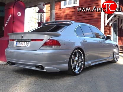 10 099 р. Лип спойлер Hamman V2 BMW 7 серия E65,E66, E67, E68 дорестайлинг, седан (2001-2005) (Неокрашенный)  с доставкой в г. Вологда