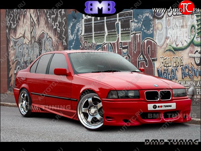 25 899 р. Передний бампер BMB BMW 3 серия E36 седан (1990-2000)  с доставкой в г. Вологда
