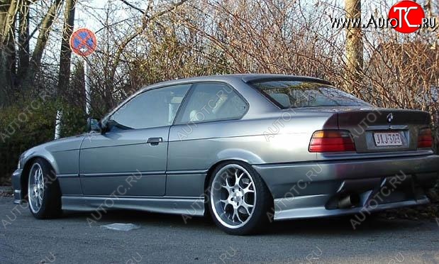 4 499 р. Пороги накладки Rieger2 BMW 3 серия E36 седан (1990-2000)  с доставкой в г. Вологда