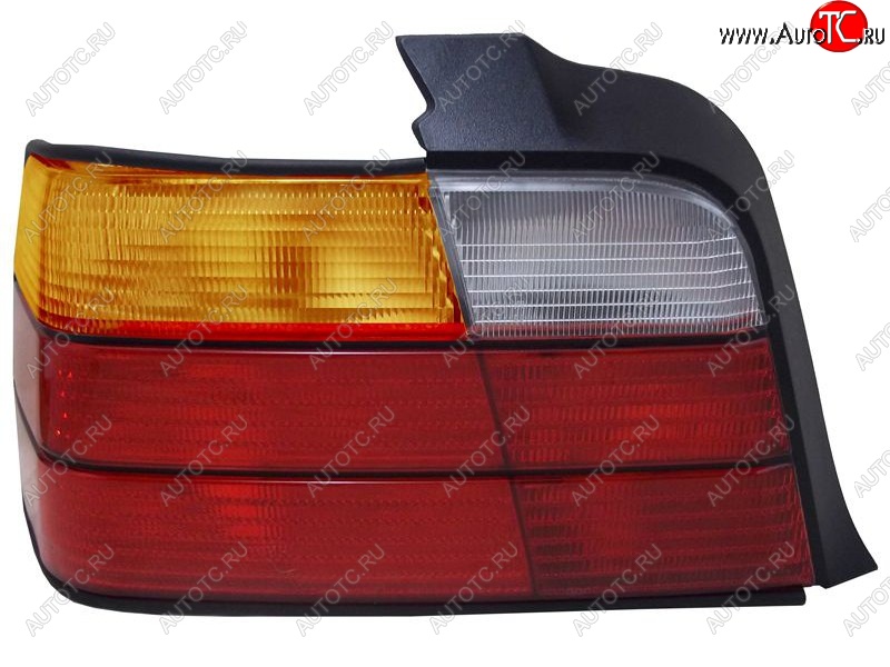 11 799 р. Левый фонарь задний SAT (желтый поворотник) BMW 3 серия E36 седан (1990-2000)  с доставкой в г. Вологда