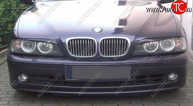 1 649 р. Реснички на фары Badlook BMW 5 серия E39 седан дорестайлинг (1995-2000) (Неокрашенные)  с доставкой в г. Вологда