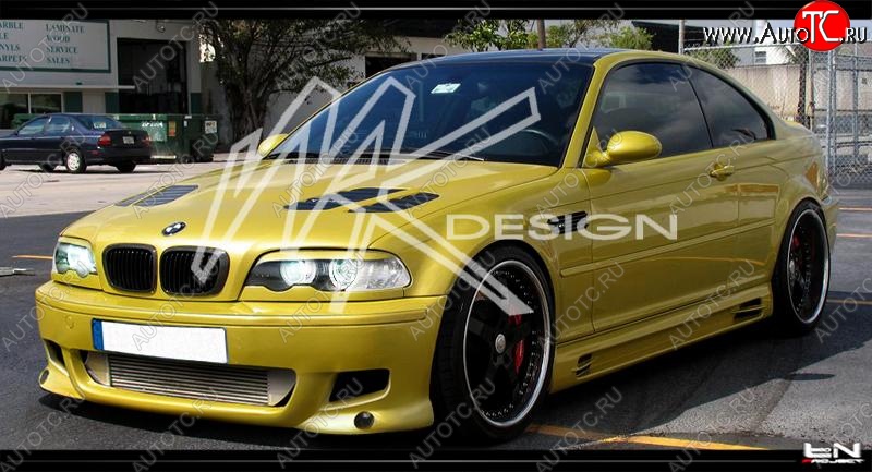 25 899 р. Передний бампер Kersher BMW 3 серия E46 седан дорестайлинг (1998-2001)  с доставкой в г. Вологда