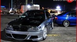 11 799 р. Передний бампер Prior Design BMW 3 серия E46 седан дорестайлинг (1998-2001) (Неокрашенный)  с доставкой в г. Вологда. Увеличить фотографию 2