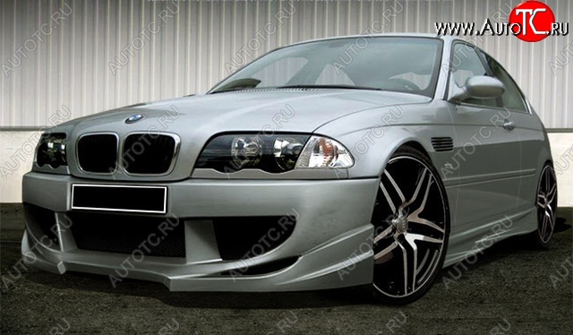 25 899 р. Передний бампер Rieger BMW 3 серия E46 седан дорестайлинг (1998-2001)  с доставкой в г. Вологда