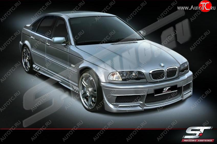 25 899 р. Передний бампер ST BMW 3 серия E46 седан дорестайлинг (1998-2001)  с доставкой в г. Вологда