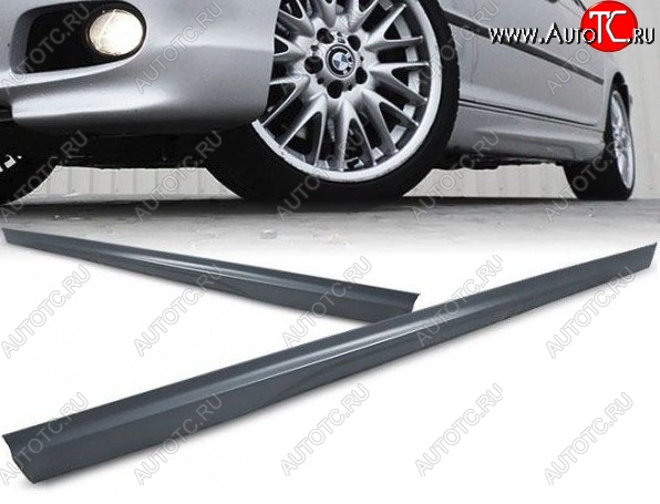 16 649 р. Пороги накладки M-pakiet BMW 3 серия E46 седан дорестайлинг (1998-2001) (Неокрашенные)  с доставкой в г. Вологда