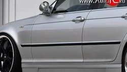 8 149 р. Пороги накладки Prior Design BMW 3 серия E46 седан дорестайлинг (1998-2001) (Неокрашенные)  с доставкой в г. Вологда. Увеличить фотографию 7