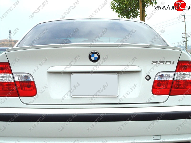 3 449 р. Лип спойлер M3 Style BMW 3 серия E46 седан дорестайлинг (1998-2001) (Неокрашенный)  с доставкой в г. Вологда