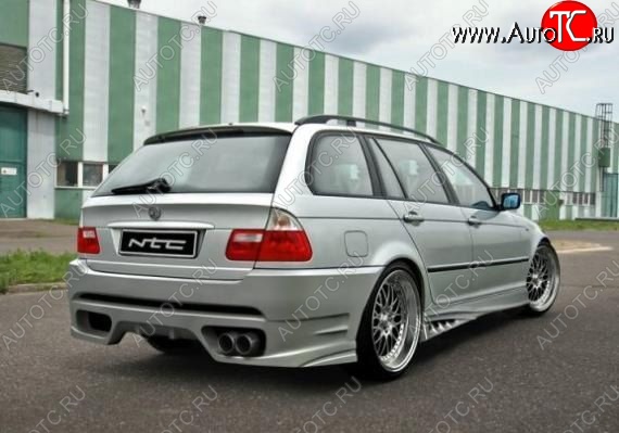 25 899 р. Задний бампер (универсал) NTC BMW 3 серия E46 седан дорестайлинг (1998-2001)  с доставкой в г. Вологда