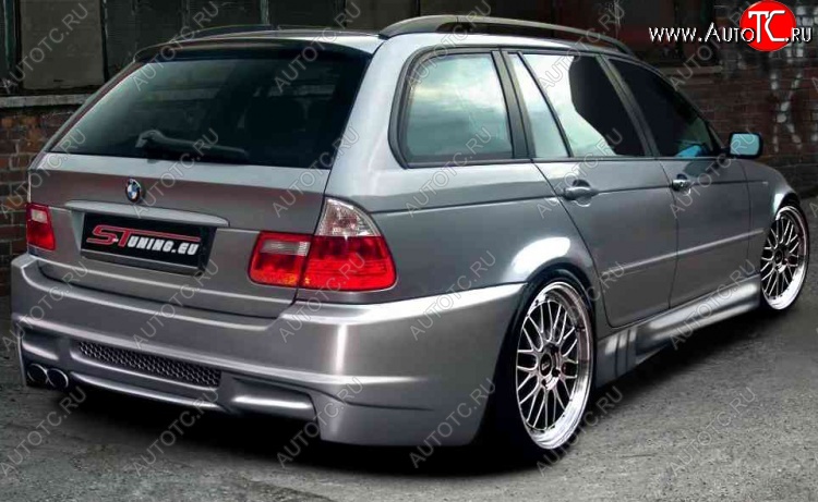 25 899 р. Задний бампер (универсал) ST BMW 3 серия E46 седан дорестайлинг (1998-2001)  с доставкой в г. Вологда