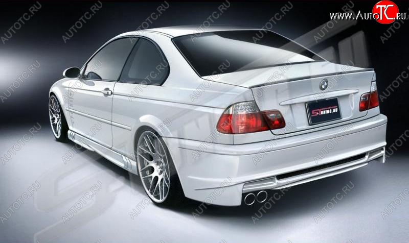 25 899 р. Задний бампер ST2 BMW 3 серия E46 седан дорестайлинг (1998-2001)  с доставкой в г. Вологда