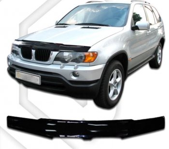 Дефлектор капота CA-Plastic BMW X5  E53 (1999-2003) дорестайлинг