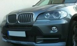 8 999 р. Накладка на передний бампер CT BMW X5 E53 дорестайлинг (1999-2003) (Неокрашенная)  с доставкой в г. Вологда. Увеличить фотографию 2