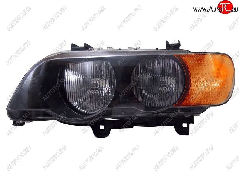 35 699 р. Левая фара SAT (желтый поворот) BMW X5 E53 дорестайлинг (1999-2003)  с доставкой в г. Вологда
