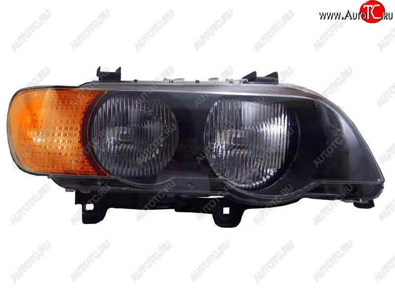 35 699 р. Правая фара SAT (желтый поворот) BMW X5 E53 дорестайлинг (1999-2003)  с доставкой в г. Вологда