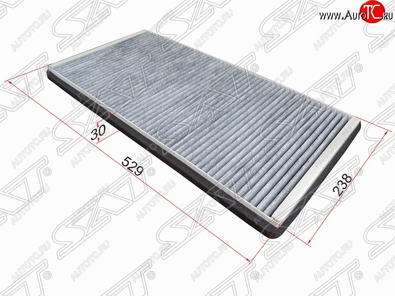 739 р. Фильтр салонный SAT (угольный, 529х238х30 mm)  BMW X5  E53 (1999-2006), Land Rover Range Rover  3 L322 (2002-2012)  с доставкой в г. Вологда