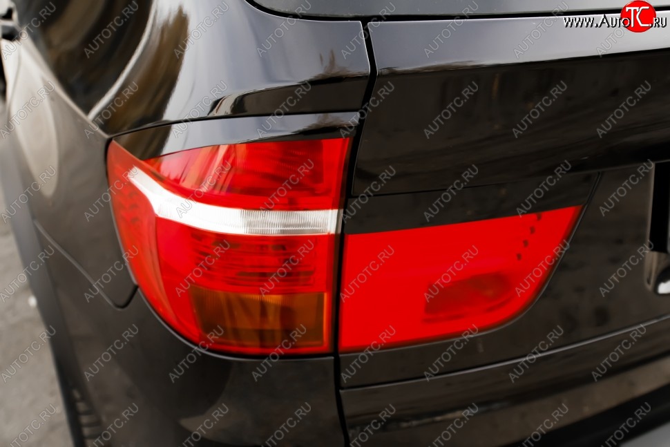 2 099 р. Накладки на фонари LUMMA STYLE BMW X5 E70 дорестайлинг (2006-2010) (Неокрашенные)  с доставкой в г. Вологда