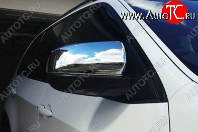 6 899 р. Накладки на зеркала СТ BMW X5 E70 дорестайлинг (2006-2010) (Неокрашенные)  с доставкой в г. Вологда
