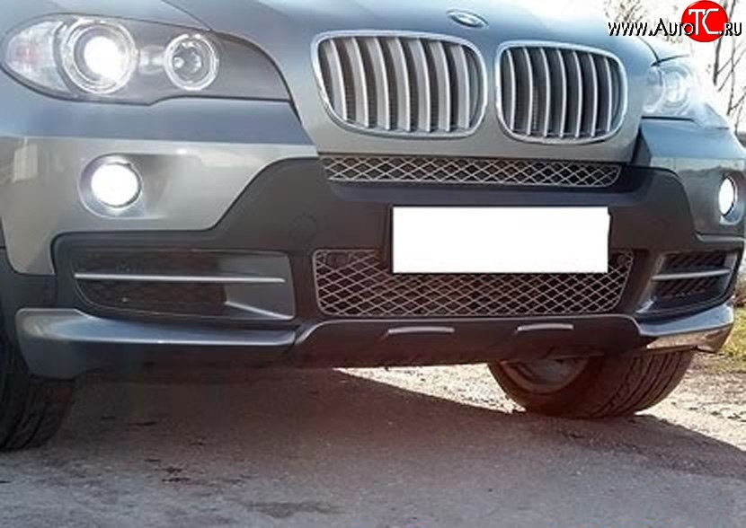 4 999 р. Накладка на передний бампер Sport Package BMW X5 E70 дорестайлинг (2006-2010)  с доставкой в г. Вологда