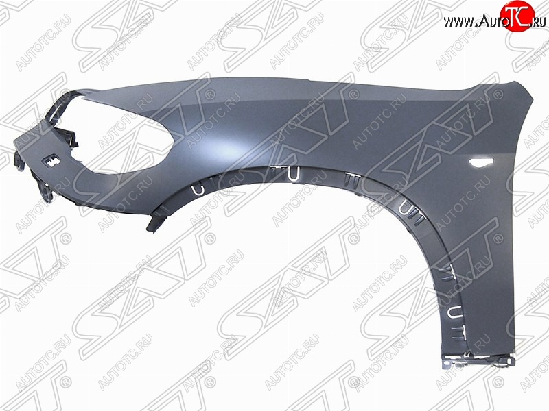 13 499 р. Левое крыло переднее SAT (пластик, пр-во Тайвань)  BMW X5  E70 (2010-2013) рестайлинг (Неокрашенное)  с доставкой в г. Вологда