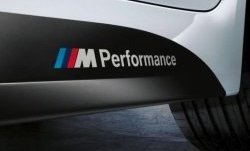 22 199 р. Пороги накладки M-performance BMW 3 серия F30 седан дорестайлинг (2012-2015) (Неокрашенные)  с доставкой в г. Вологда. Увеличить фотографию 2