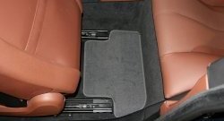 4 799 р. Коврики в салон Element 4 шт. (текстиль) BMW 6 серия F13 дорестайлинг, купе (2011-2015)  с доставкой в г. Вологда. Увеличить фотографию 3