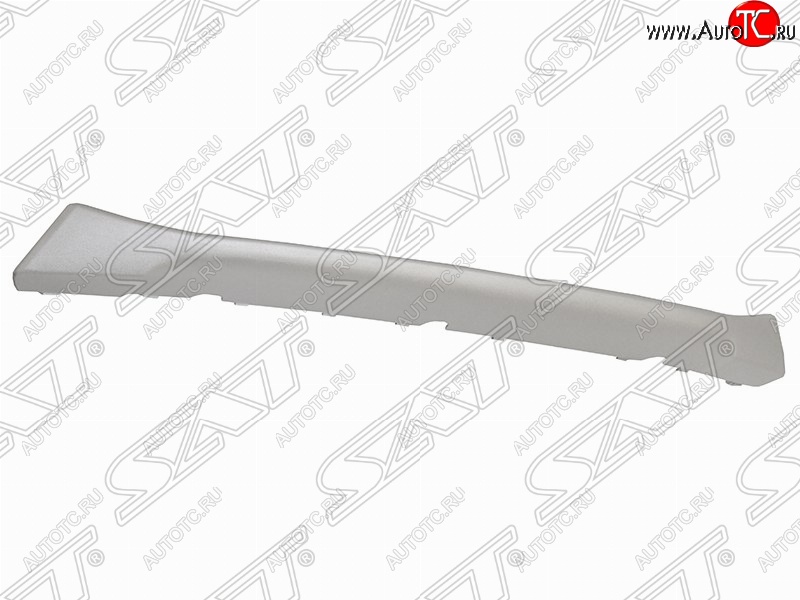 1 469 р. Накладка переднего бампера SAT (нижняя часть, рестайлинг) BMW X1 E84 (2009-2015) (Неокрашенная)  с доставкой в г. Вологда