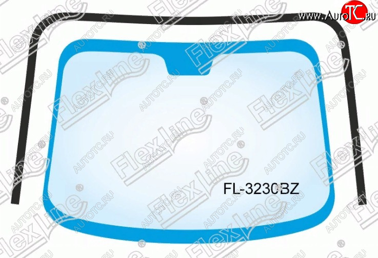 2 599 р. Молдинг лобового стекла FlexLine BMW X1 E84 (2009-2015)  с доставкой в г. Вологда