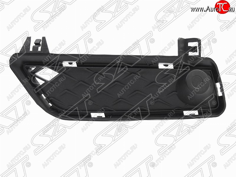 729 р. Левая заглушка ПТФ в бампер SAT (с отверстием под сонар)  BMW X3  F25 (2010-2014) дорестайлинг  с доставкой в г. Вологда