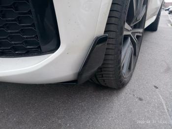 11 699 р. Элероны переднего бампера M-Performance BMW X5 G05 (2018-2022) (цвет: черный глянец)  с доставкой в г. Вологда. Увеличить фотографию 4